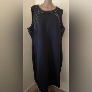 CALVIN KLEIN plus size black dress